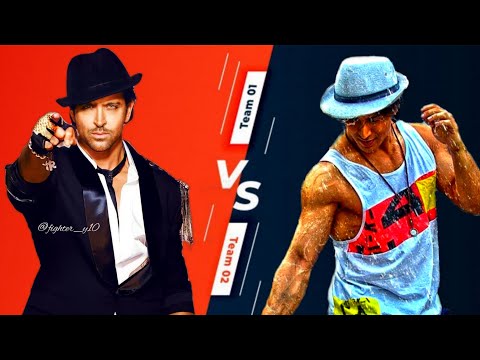 Hrithik Roshan VS Tiger shroff dance compare who is best dancer|Tiger shroff VS  Hrithik roshan