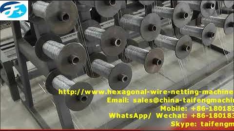 Normal and reverse twist Hexagonal Wire Netting Machine;Hexagonal Wire Netting Machine