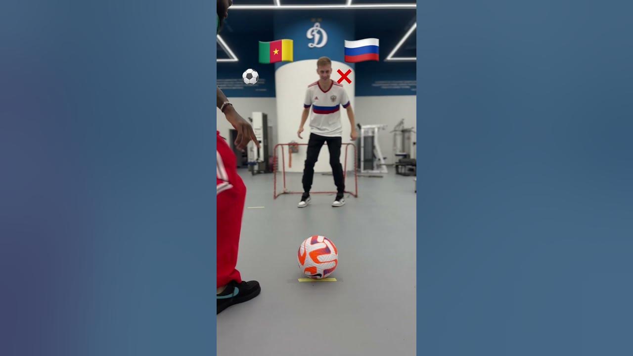 Фомин и Нгамале перед матчем Россия - Камерун - Clip by @teamrussia ...