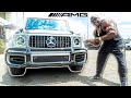 CAR SALESMAN TRIES TO SELL MUSCLE MAN A MERCEDES BENZ AMG G63