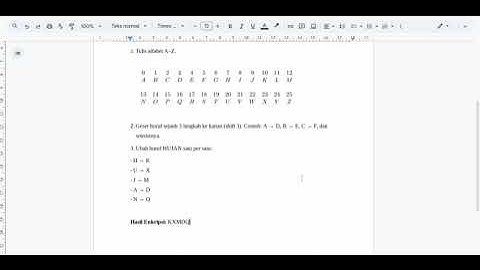 Aplikasi Kriptografi menggunakan metode Caesar Cipher 