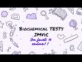 IMVIC Biochemical Tests for Bacterial Identification| Indole| Methyl Red||MR VP| Citrate Test