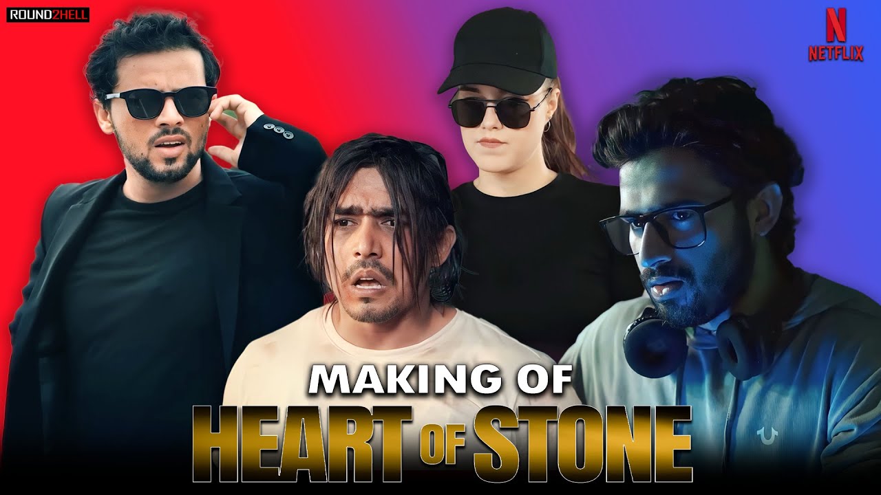 Making of HEART OF STONE  NetflixIndiaOfficial  Round2hell   R2H