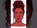 Adobe Fresco Digital illustration #shorts #youtubeshorts #art #digitalart