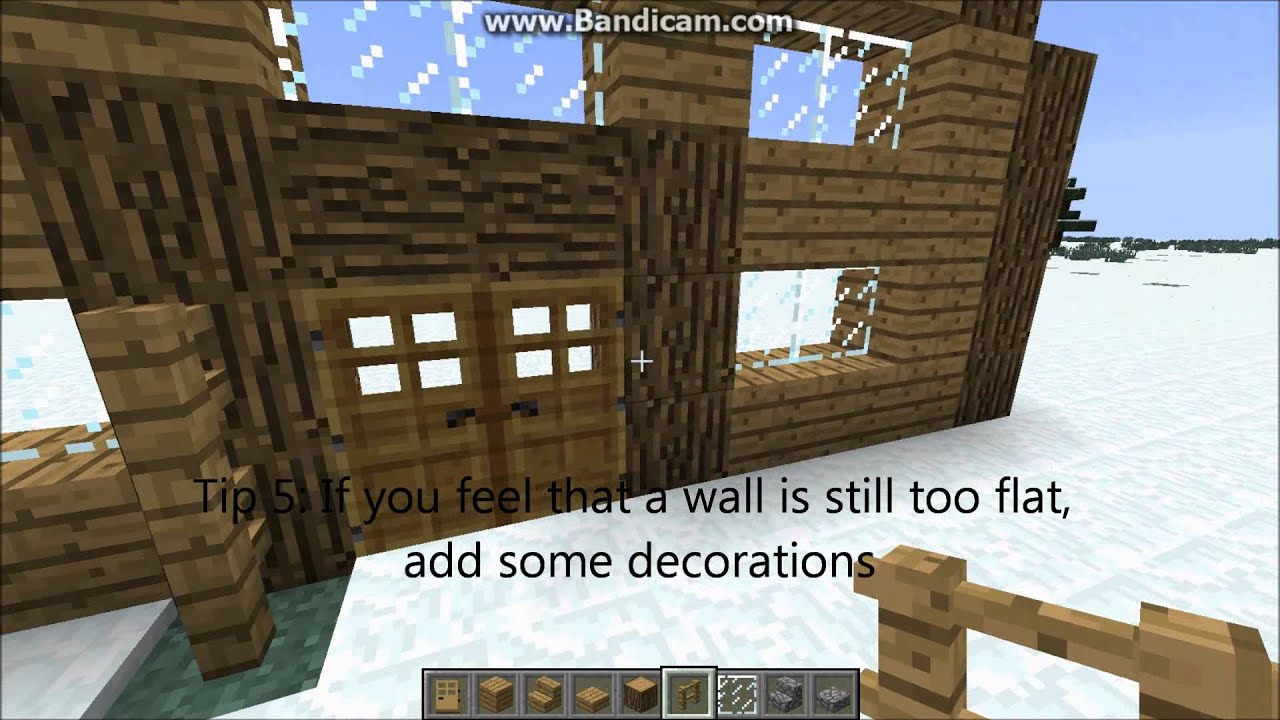 Minecraft: Exterior Design Tips - YouTube