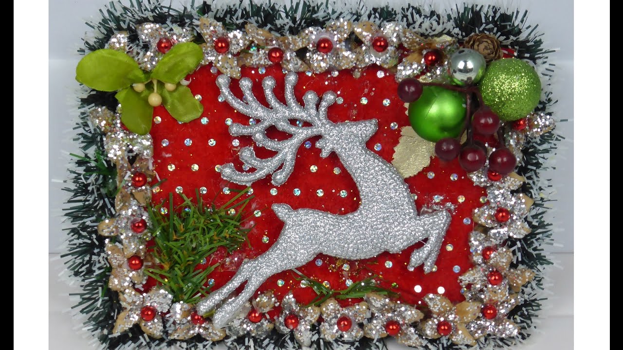 Lovely Christmas Wall hanging..Very Easy to make. YouTube