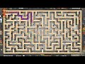 Maze Game Challenge | Solving the Grocery Theme Maze Puzzle Animated Solution Labyrinth