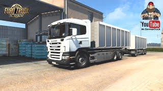 [ETS2 v1.43] Scania RJL & Scania Next Gen - Hooklift Addon Tandem Addon v1.2