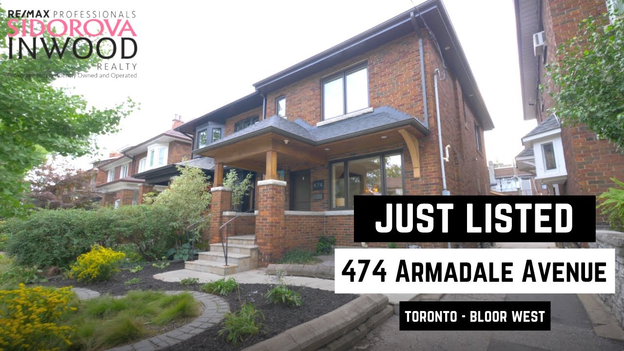 Property for Sale 474 Armadale Avenue Bloor West Village Toronto