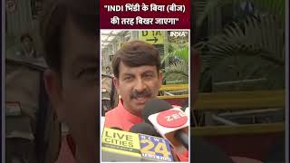 #manojtiwari ने INDI को बताया भिंडी का बीज, जा बिखर जाएगा... देखें ये Viral Video #shorts