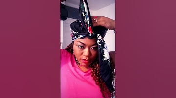 Simple Head wrap Tutorials #headwrap #video #viralvideo