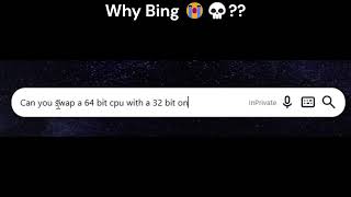 Why Bing 😭💀?? by Curiosity Dynamics  37 views 7 months ago 24 seconds