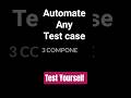 Automate Any TestCase via: Driver vs Executor vs Asserter
