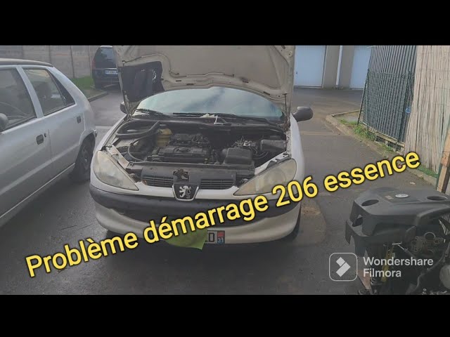 Voiture 206 qui démarre pas, Solutions,Car 206 not starting, Solutions ,  Peugeot Citroën PSA