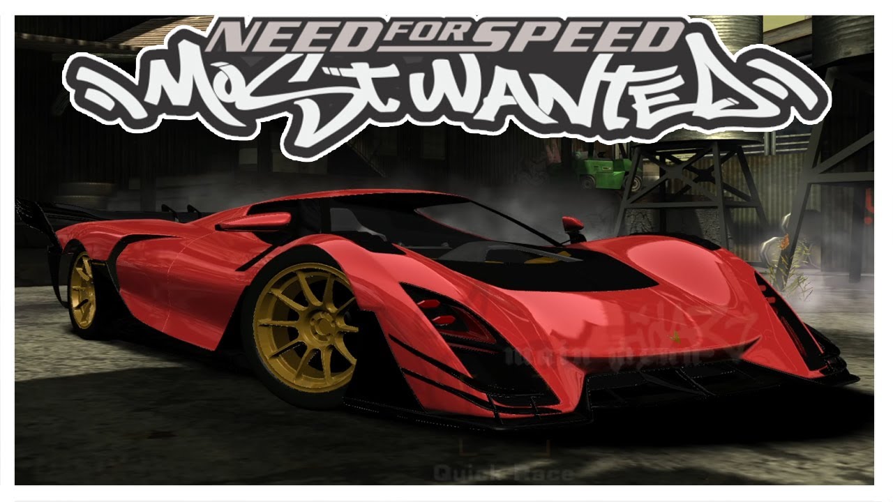 Vento Uno Race Car (2021) Mod Gameplay • NFS Most Wanted 2005 PC