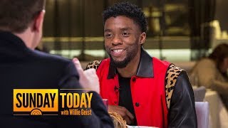 ‘Black Panther’ Star Chadwick Boseman: ‘There’s A thirst’ For Black Superheroes | Sunday TODAY