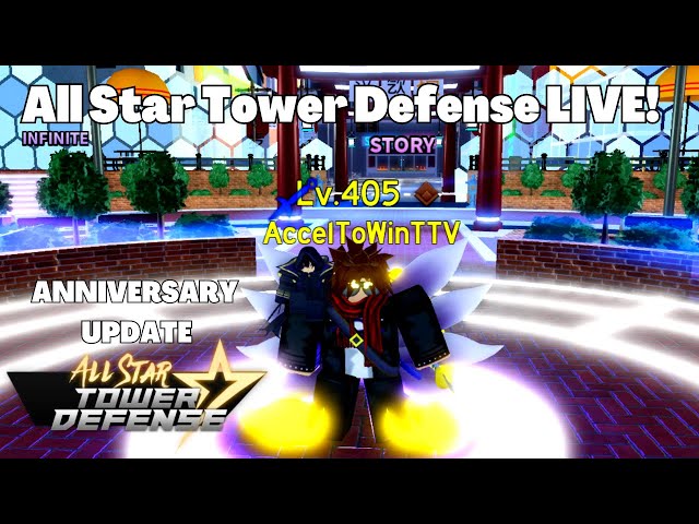 Create a All Star Tower Defense  Anniversary Part 1 Update Tier