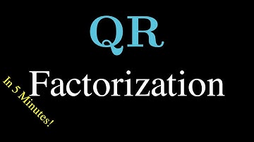 QR Factorization Example - Linear Algebra