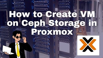 Proxmox - Howto Create VM for HA on Ceph Shared/Distributed Storage Pool