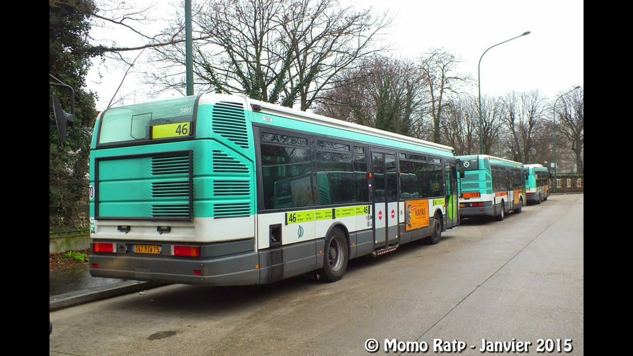Ligne de Bus 45 et 46 RATP Parisienne