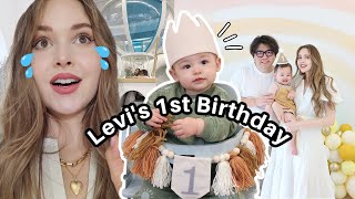 We had a low stimulus no family 1st Birthday Party | Vlog by Taylor R 298,530 views 7 months ago 14 minutes, 22 seconds