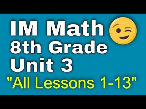 😉 8th Grade, Unit 3, Lessons 1-13 | All Lessons | Illustrative ...