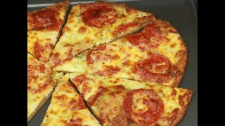 WHOLE WHEAT PIZZA DOUGH RECIPE -HEALTHY PIZZA DOUGH  RECIPE