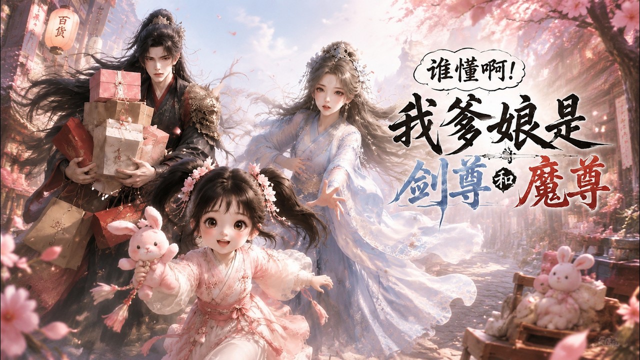 MULTISUB📢新番上线《谁懂啊！我爹娘是剑尊和魔尊》#最新漫剧 #漫剧合集 #一口气看完 #动漫 #anime #AI漫剧 #破晓动漫社