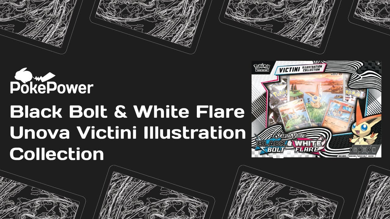 Pokemon - Scarlet & Violet Black Bolt & White Flare - Unova