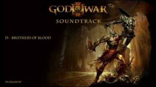 Video thumbnail of "God Of War 3 Soundtrack - 15 - Brothers Of Blood"