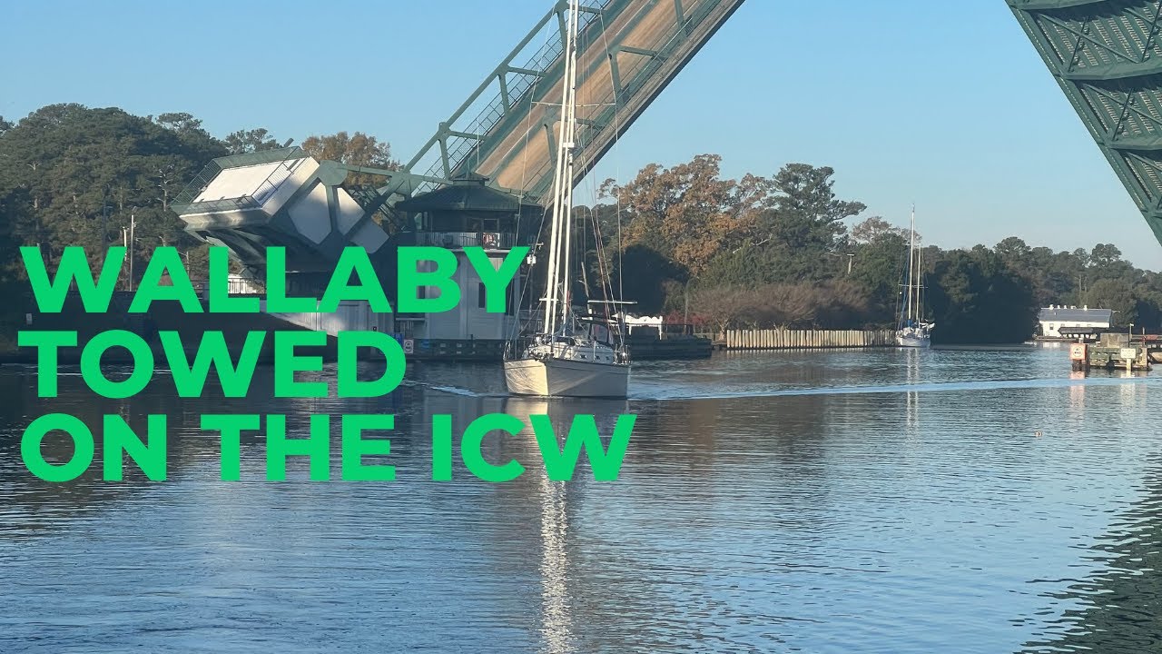 E4. WALLABY TOWED ON THE ICW
