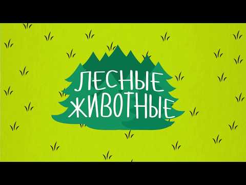 Развивающие мультфильмы для детей. Лесные животные.Учим животных!