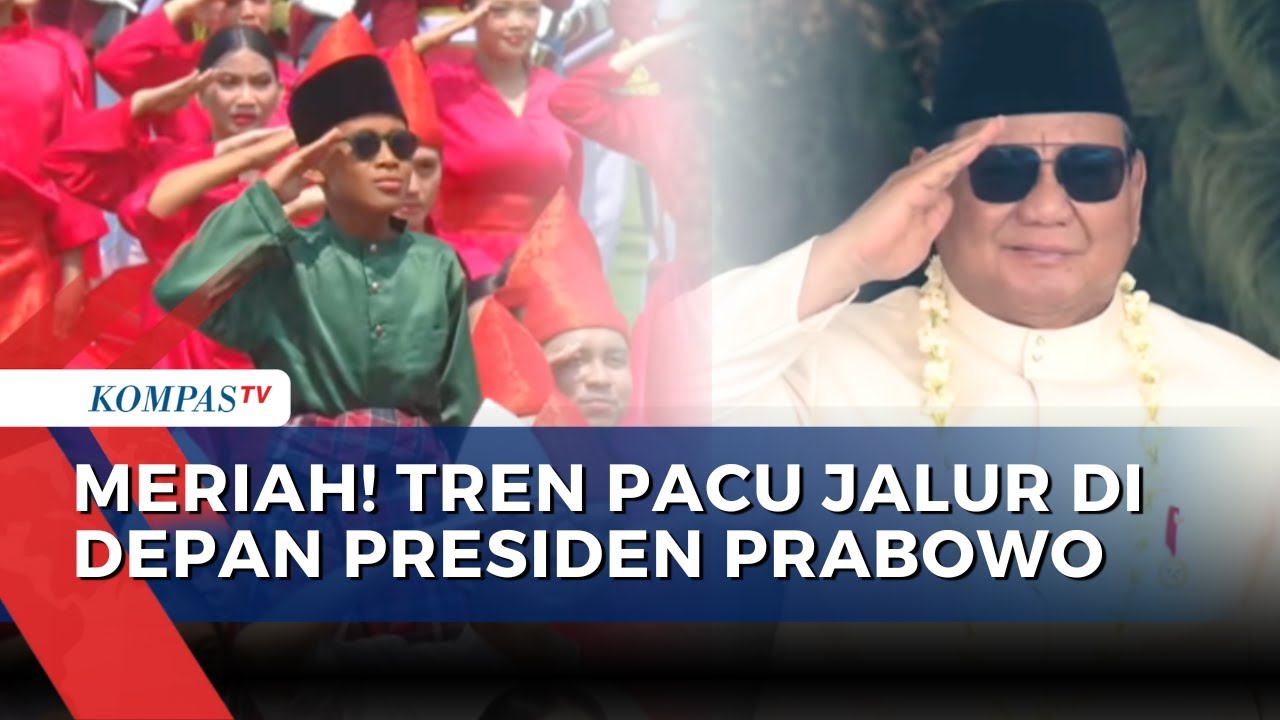 [FULL] Kocak & Meriah! 'Aura Farming' Pacu Jalur Spesial HUT ke-80 RI di Depan Presiden Prabowo