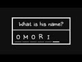 Naming Yourself OMORI