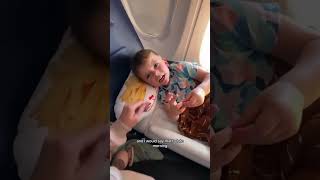 Early Flight With Baby + Toddler ? familytravel baby toddler