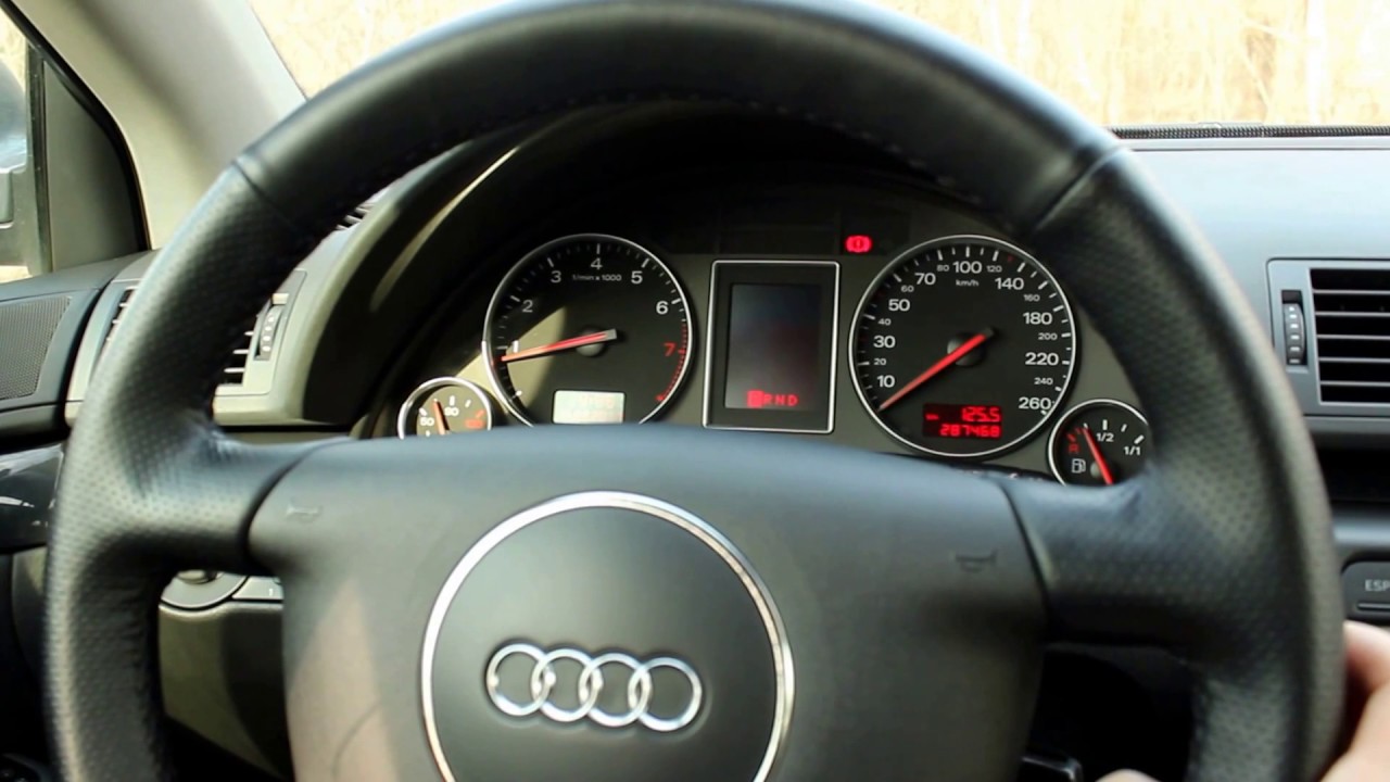 audi a4 2005 trip computer