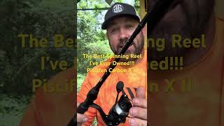 The Best Spinning Reel Ive Ever Owned Piscifun Carbon X II #fishing #bassfishing #garminlivescope