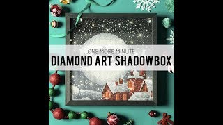 One More Minute: Diamond Art Shadowbox