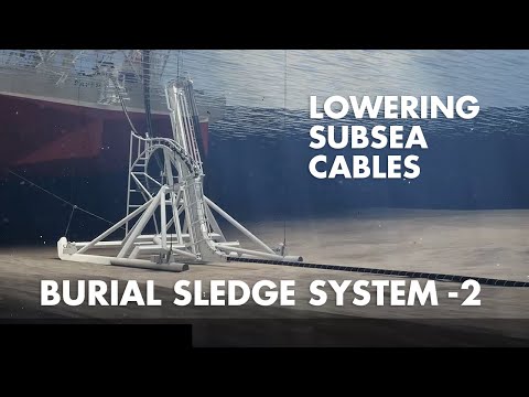 Lowering subsea cables with the Burial Sledge System-2 | Boskalis Subsea