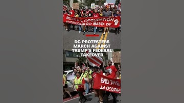 DC protesters march against Trump