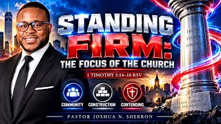 Stand Firm // Pastor Joshua Sherron