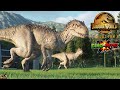 All 102 dinosaurs in the forest  max eggs  dinomite showcase  jurassic world  jurassic park
