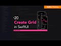 Display downloaded data in grid format with reusable components | SwiftUI Crypto App #20