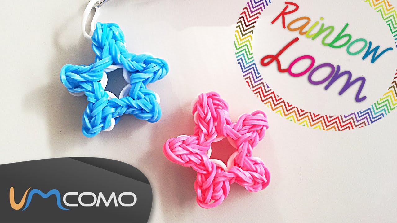 Estrela - Rainbow Loom ( Sem Tear )