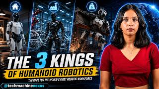 The 3 Kings of Humanoid Robotics 🤖 | Tesla Optimus vs Figure AI vs Apptronik | Who Rule the Future? The 3 Kings of Humanoid Robotics 🤖 | Tesla Optimus vs Figure AI vs Apptronik | Who Rule the Future?
