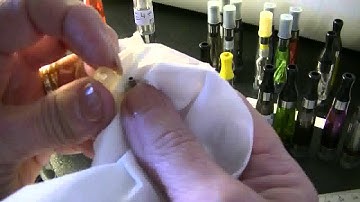 schoonmaken clearomizer CE5+ exerne lonten