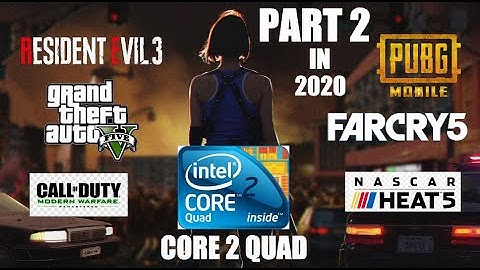 Core 2 Quad Q9400 in 2020 | 7 Games Test on Core 2 Quad Q9400 | Q9400 Gaming | Part 2