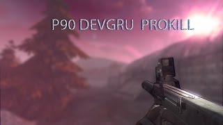 Contract wars : P90 DEVGRU Prokill!