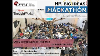 GWFM 1st HR Hackathon in India