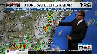 Andrew's Monday AM forecast 6.30
